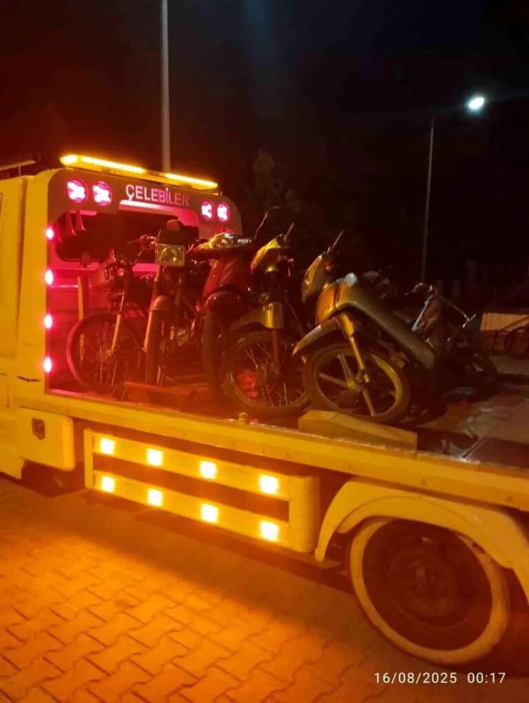 bolvadinde 20 motosiklet trafikten men edildi r8MWeq6B