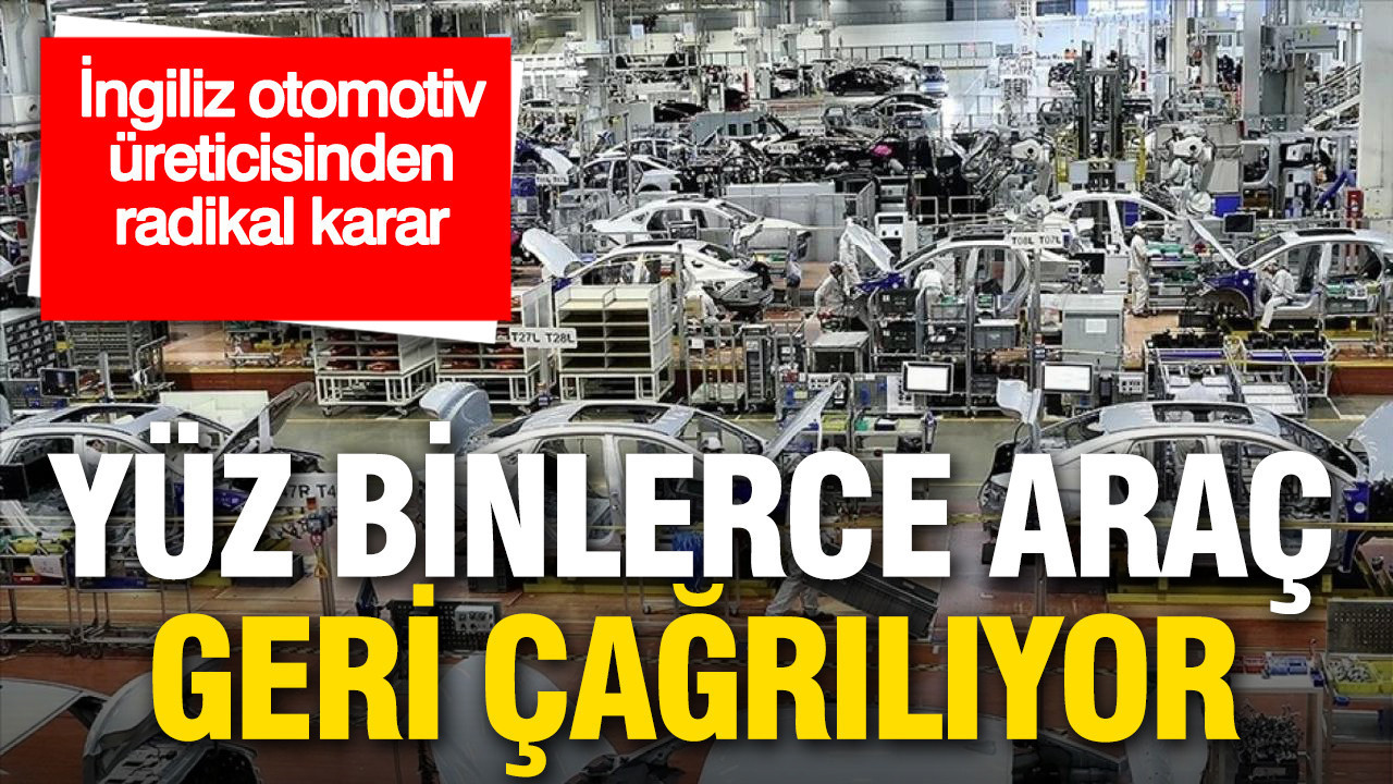 Jaguar Land Rover’dan Büyük Geri Çağırma: Yüz Binlerce Araç Etkilendi