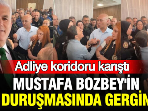 Mustafa bozbeyin ilk durusmasinda gerginlik adliye koridoru karisti 8m7V7PLH